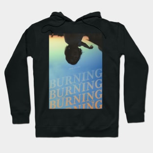 burning poster Hoodie